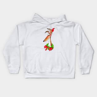 Christmas Hound! Kids Hoodie